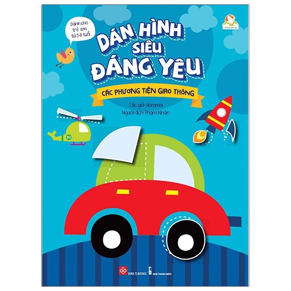 Dán Hình Siêu Đáng Yêu - Các Phương Tiện Giao Thông