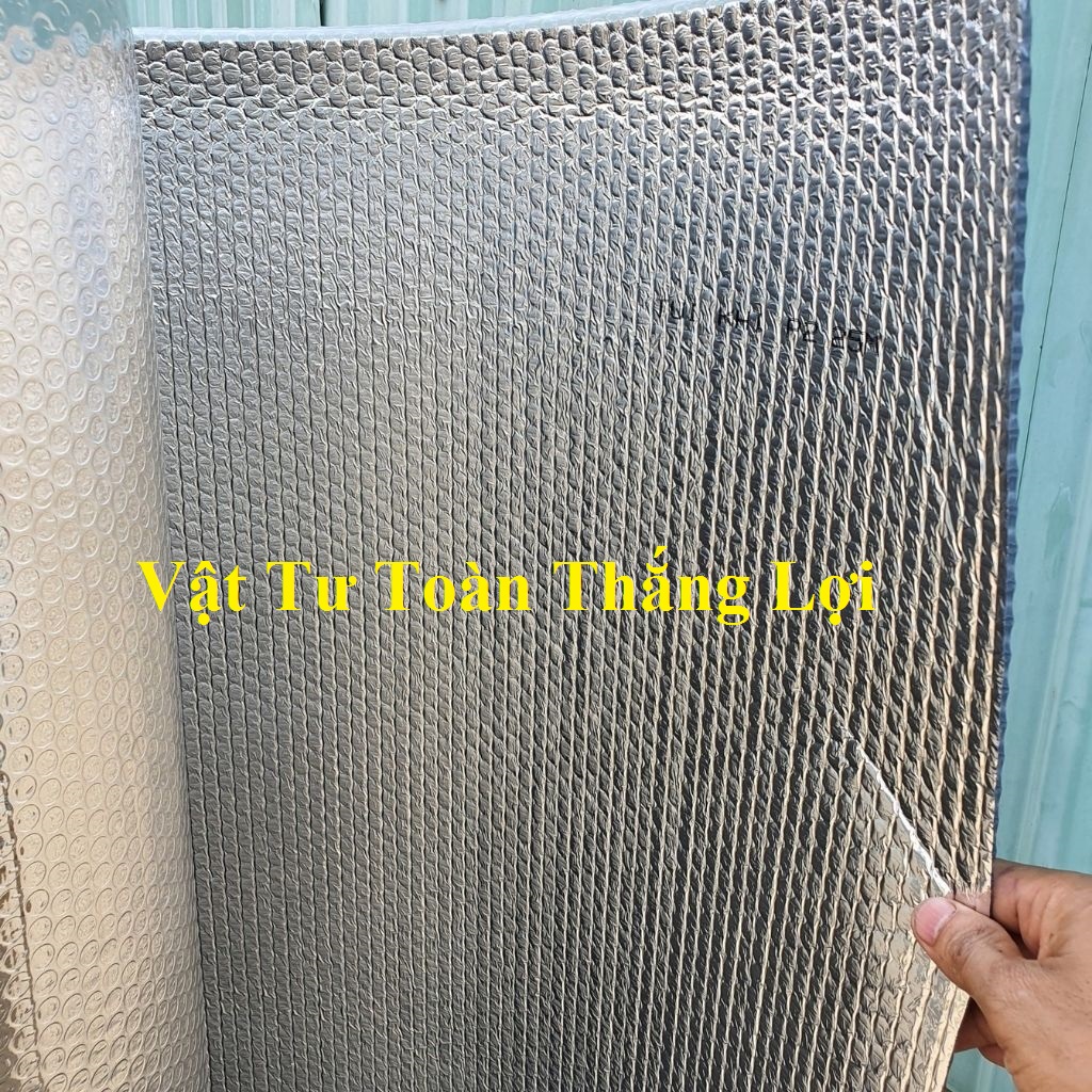 Combo ( Khổ rộng 1,05m x Dài từ 2m_30m ) Cách nhiệt túi khí chống nóng mái tôn mai mặt bạc