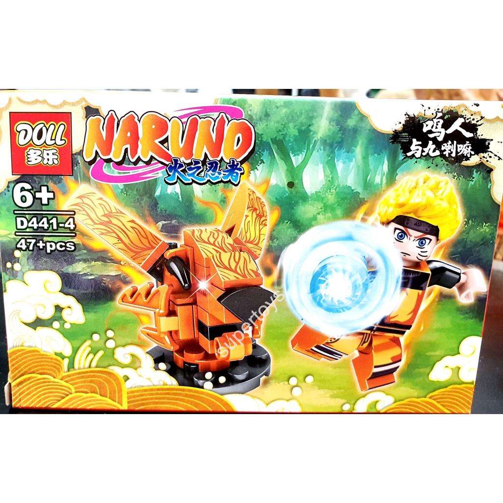 Lego Naruto hộp kèm nhân vật và vỹ thú