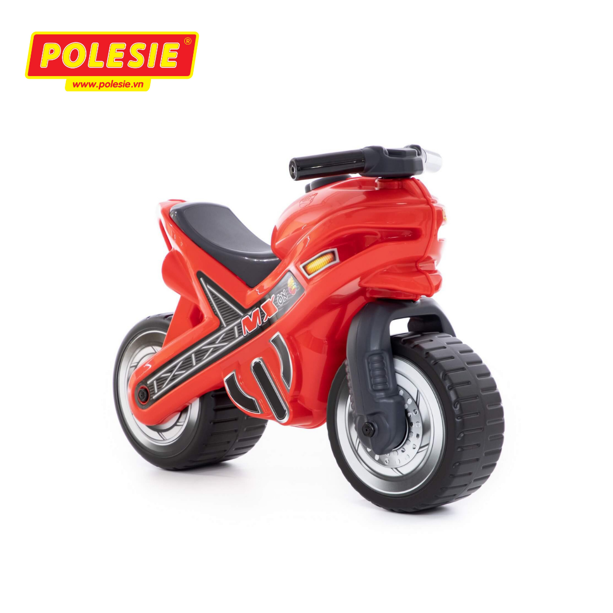 Xe chòi chân mô tô MX (đỏ) 46512 - Polesie Toys