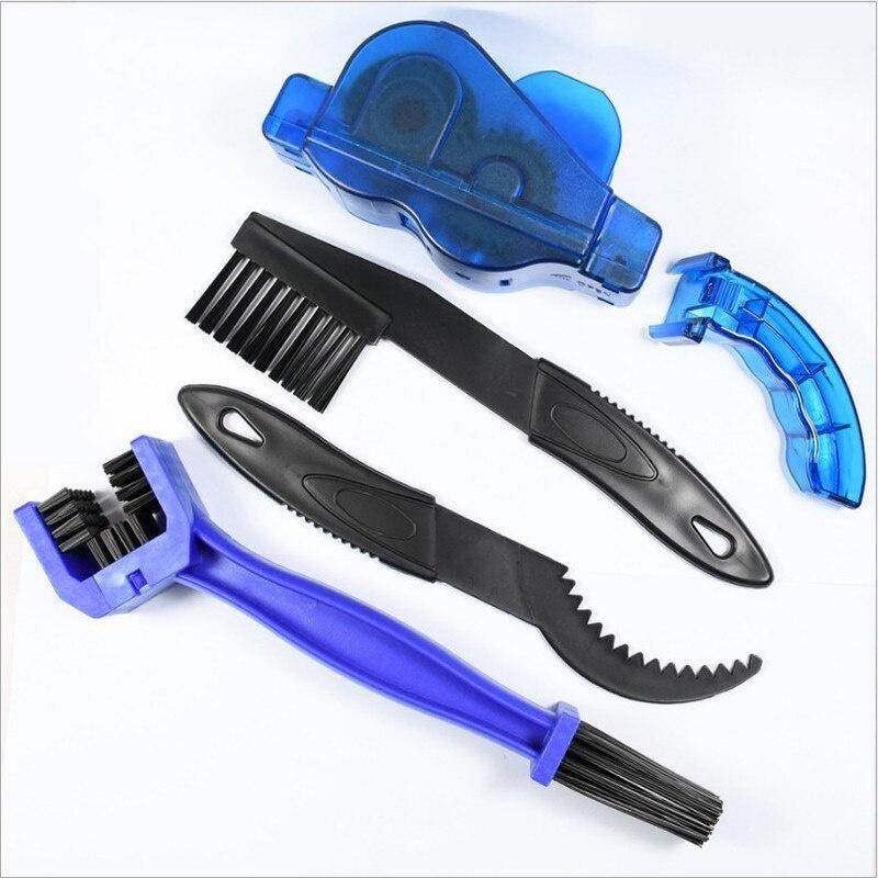 Bike Brushes Scrubber Wash Tool Mountain Cycling Cleaning Kit Portable Bicycle Chain Cleaner Outdoor Accessory Multi Tool