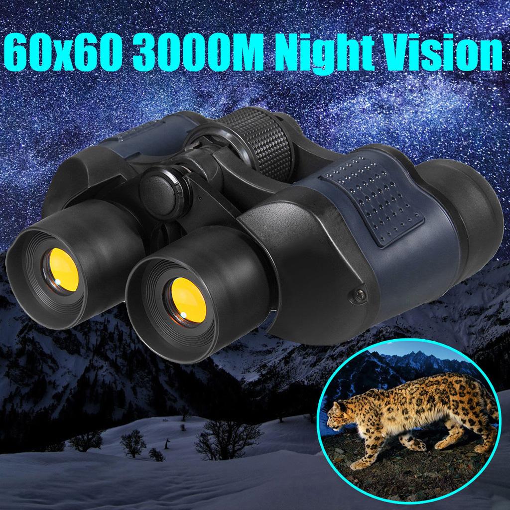 60x60 HD Night Vision Compact Binoculars Telescope Outdoor Hunting Climbing