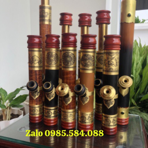 Điếu cày mini rút 30-45cm bọc đồng siêu đẹp
