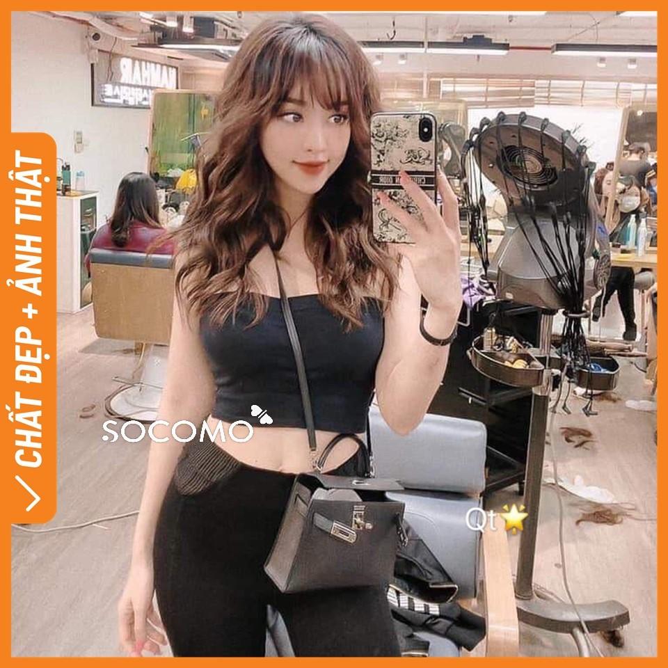 Áo quây basic ôm body, vải cotton