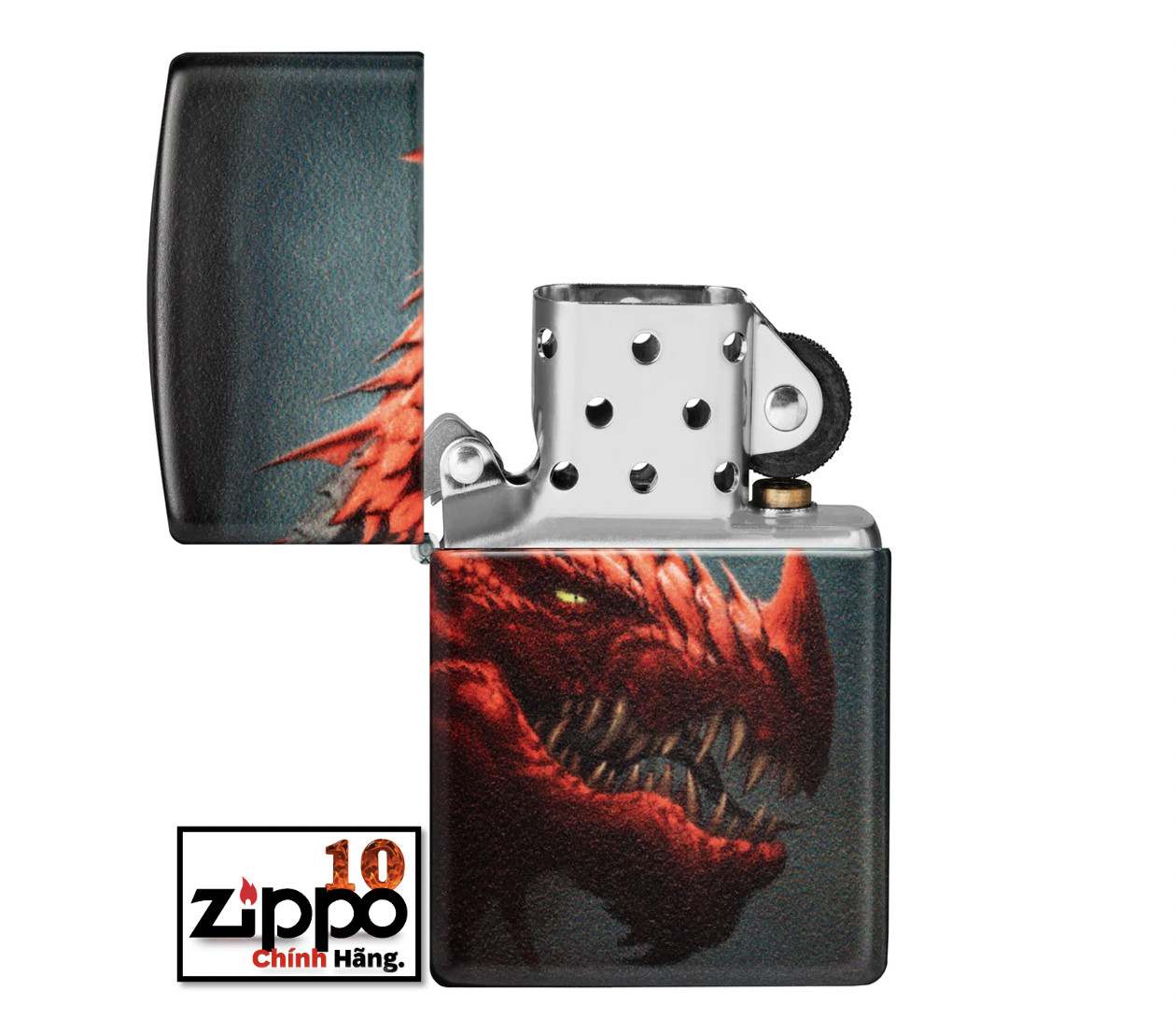 Bật lửa Zippo 48777 Dragon Design - Chính hãng 100%