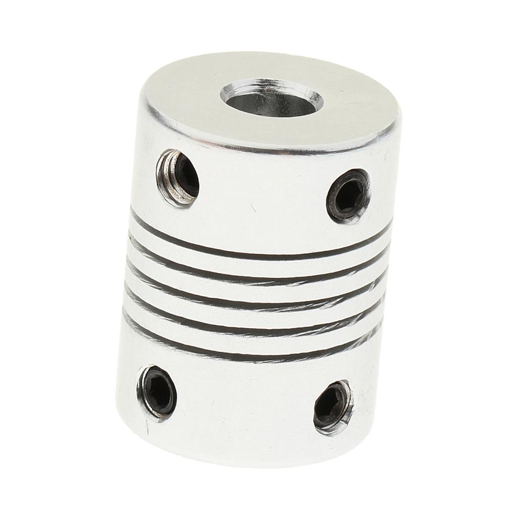 Flexible Motor Shaft Coupler 6.35 X 6.35 X 25mm for Nema 17 Reprap 3D Printer