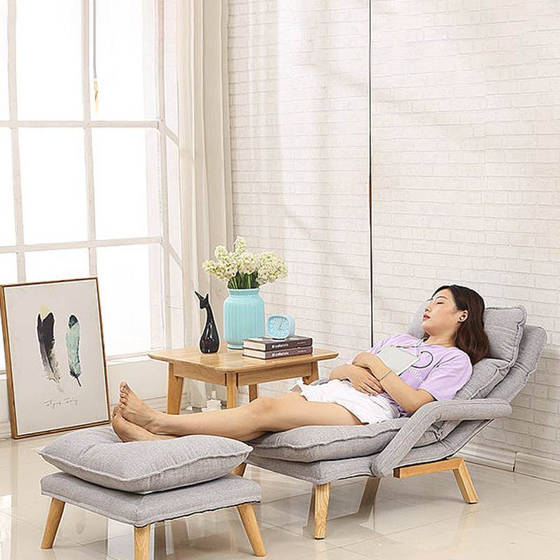 Giường ghế sofa thông minh có dôn để chân thư giãn ASG545 - Hàng chính hãng