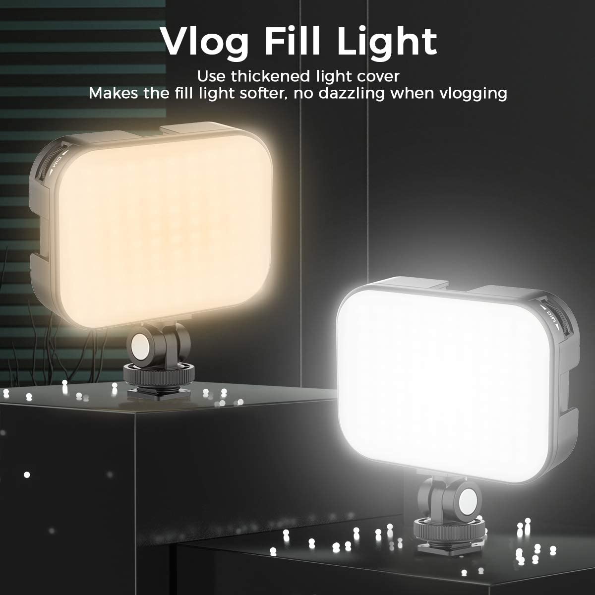 Đèn VIJIM VL100C Bi-Color LED Video Light (FUVLB) - Hàng Nhập Khẩu