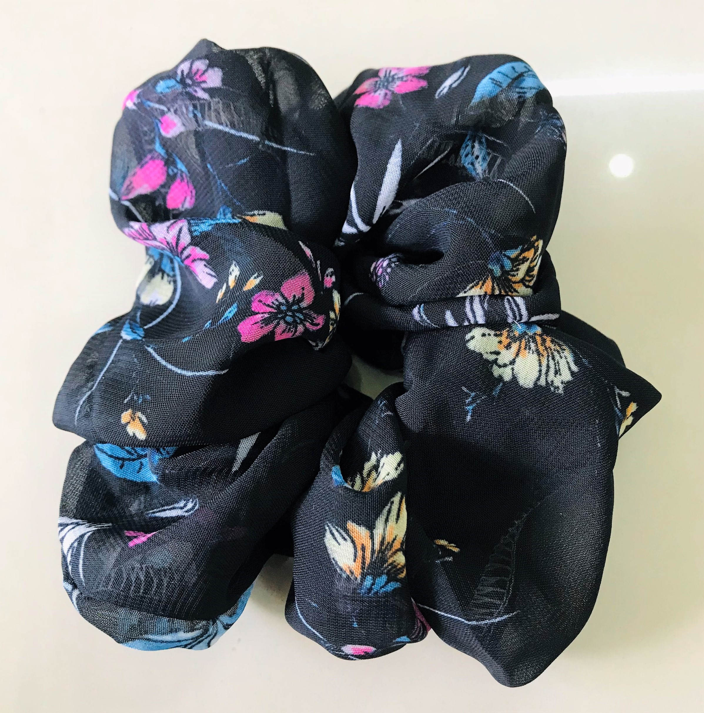 SCRUNCHIES - COMBO 1 - 3 - 5 DÂY CỘT TÓC SCRUNCHIES - NHIỀU MÀU - BẢN TO - DÂY BUỘC TÓC VẢI - CHO BẠN GÁI