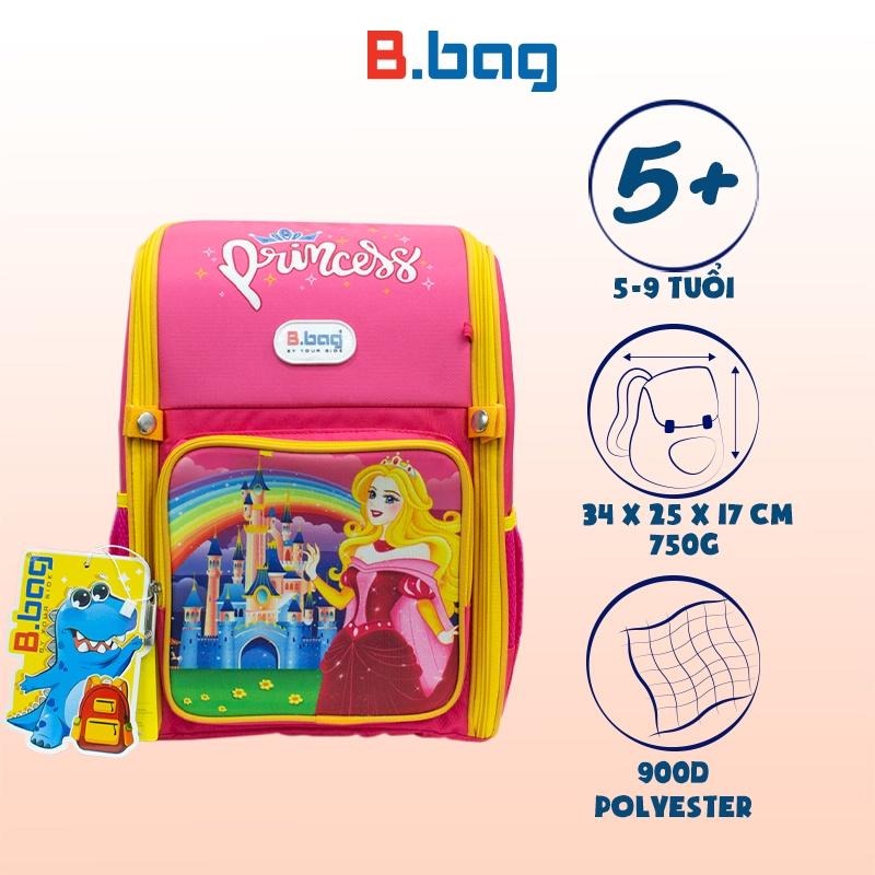 Balo B.bag Chống Gù Adventure Box-Princess B-12-115 Hồng