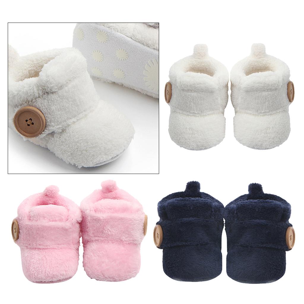 Baby Soft Cloth Sole Shoes Winter Warm Toddler Shoes