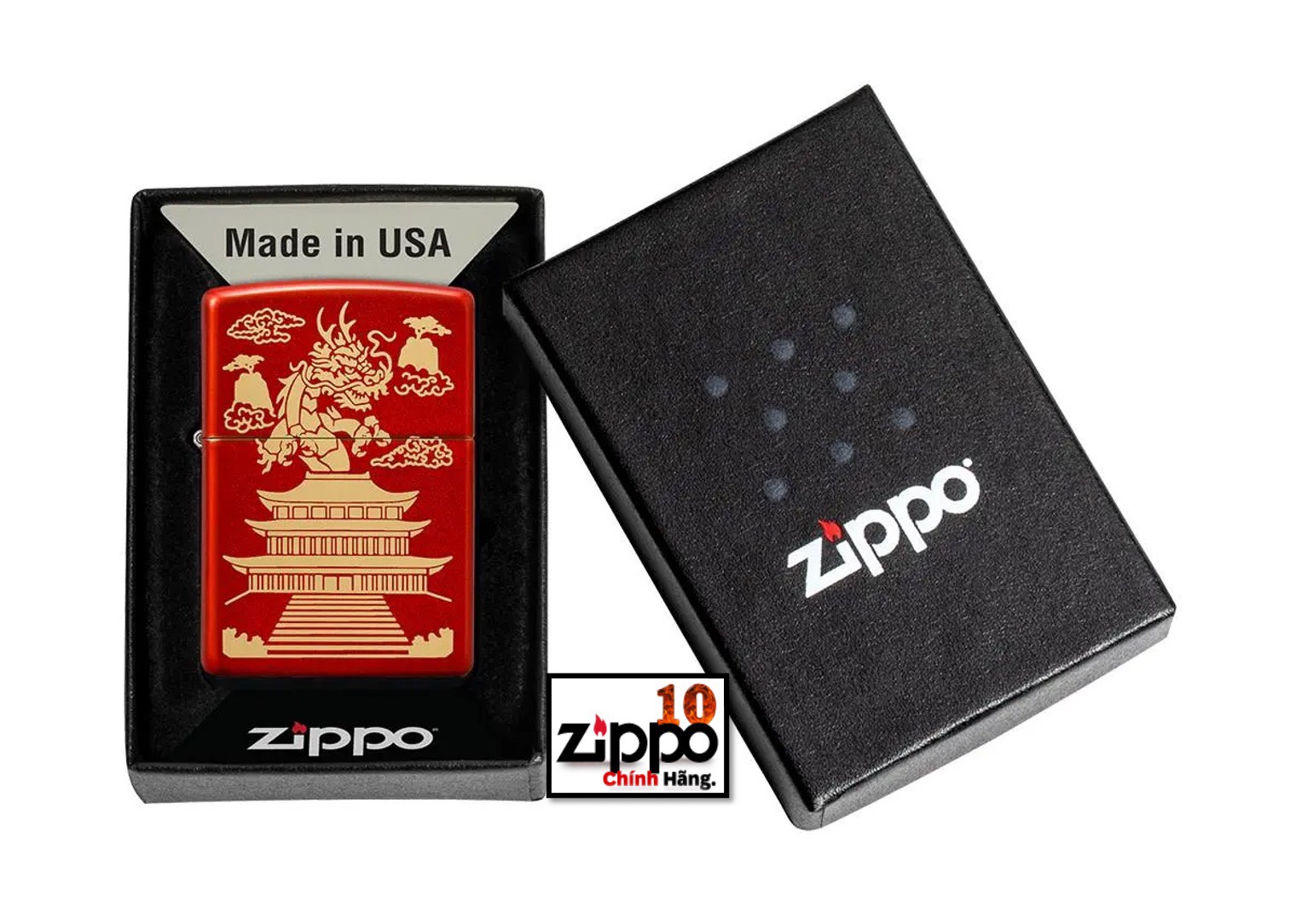 Bật lửa Zippo 49517 Eastern Design - Chính hãng 100%