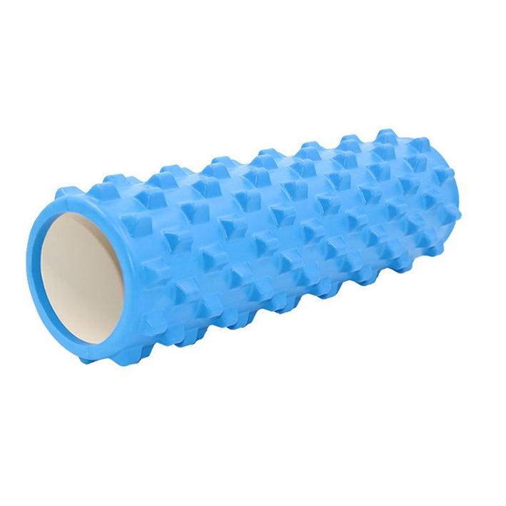 Con lăn Yoga Massage Foarm Roller, ống trụ lăn xốp thể thao giãn cơ có gai roam rollet cao cấp