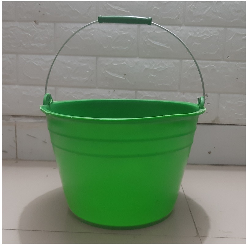 3 Xô Nhựa Đựng Nước, Tưới Cây, Xách Hồ, Xách Vữa, Đựng Đồ, Có Quai Xách, Kích Thước 28x18Cm