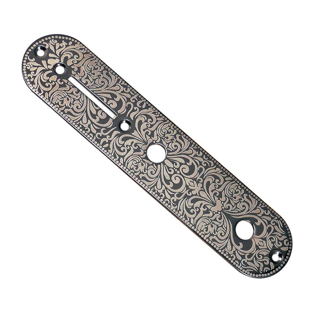 2 x Metal Guitar Control Plate Cover for TL Electric Guitar Replacement Parts