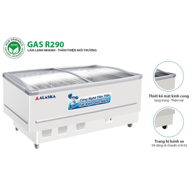 Tủ đông Alaska KN-400 (400L) - Chỉ giao Hà Nội