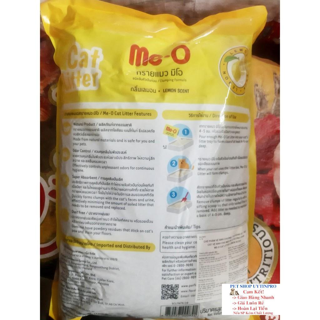 CÁT VỆ SINH CHO MÈO Me-o Hương Chanh Túi 5kg Xuất xứ Thái Lan