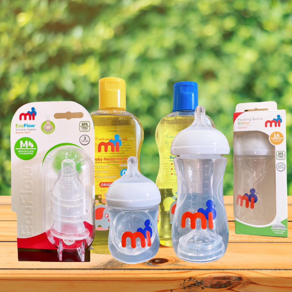 Sữa tắm gội cho bé MI Baby Head to Toe 200ml Dưỡng ẩm và mịn da bé ( Hương hoa)- nhập khẩu Thái Lan