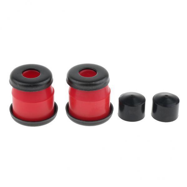 2xSkateboard Rebuild Kit Bushings Washers Pivot Cups for 2 Trucks 7in Red