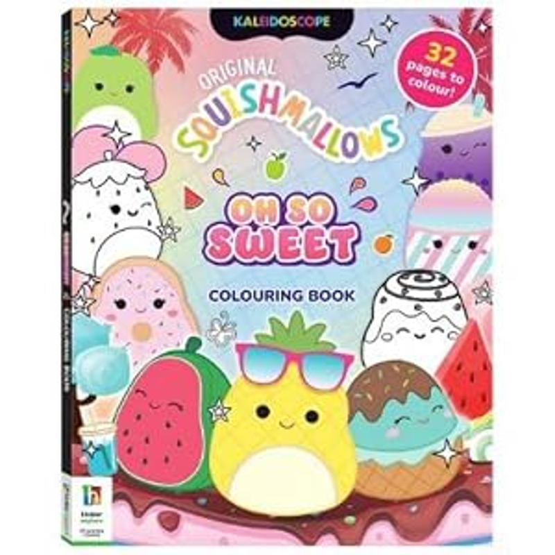 Sách Squishmallow Oh So Sweet Colouring Book