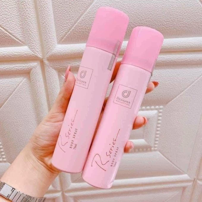 Xịt thơm toàn thân Designer collection rseries body spray Thái Lan 75ml