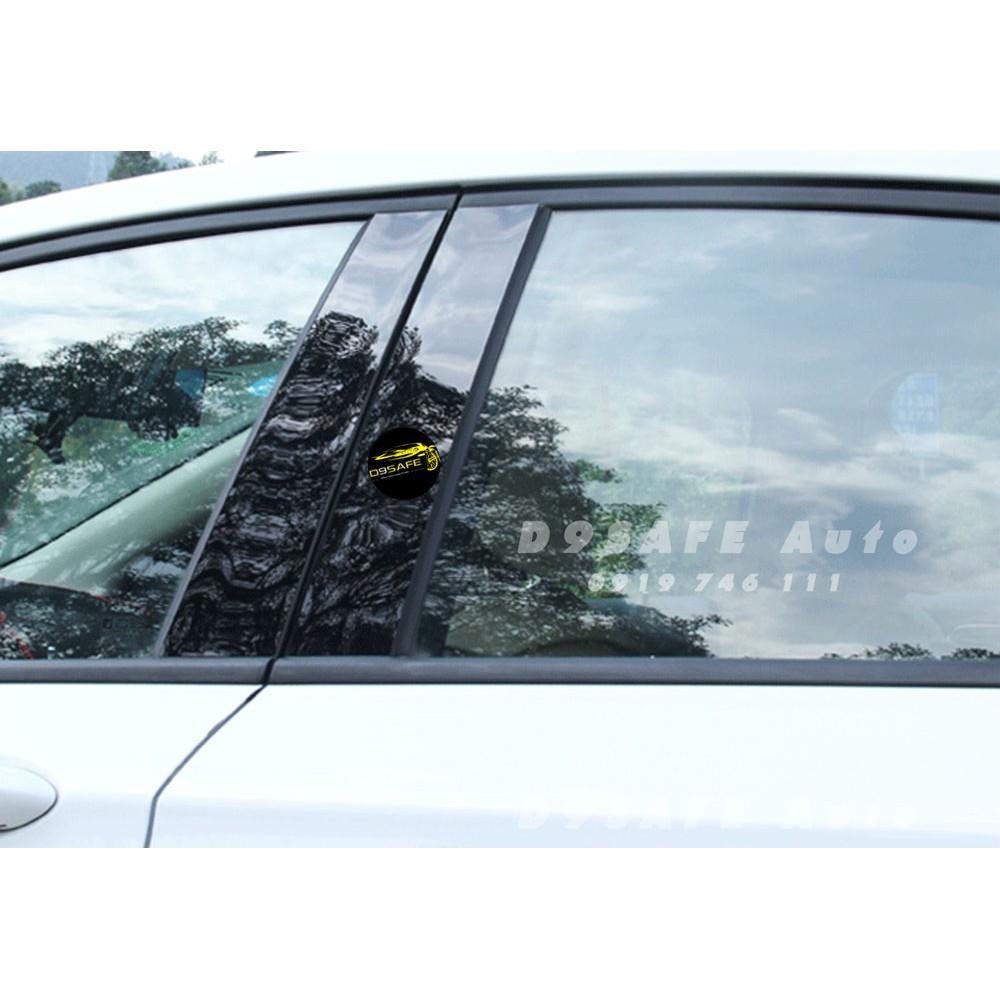 Ốp trụ BC Honda CRV 2020 vân Carbon và Bóng gương