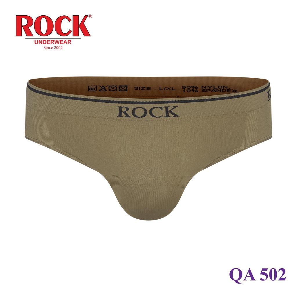 Combo 5 quần lót nam cao cấp ROCK SEAMLESS 502 không đường may, nylon spandex co giãn tốt, thoáng mát,không cấn