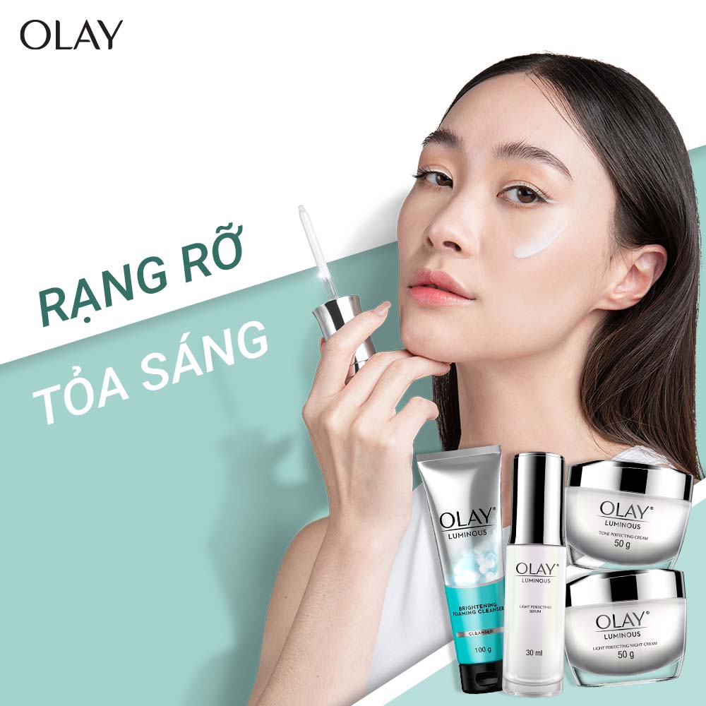 Kem Dưỡng Da Ban Ngày OLAY Luminous Trắng Da Mờ Thâm Nám SPF15+ 50g