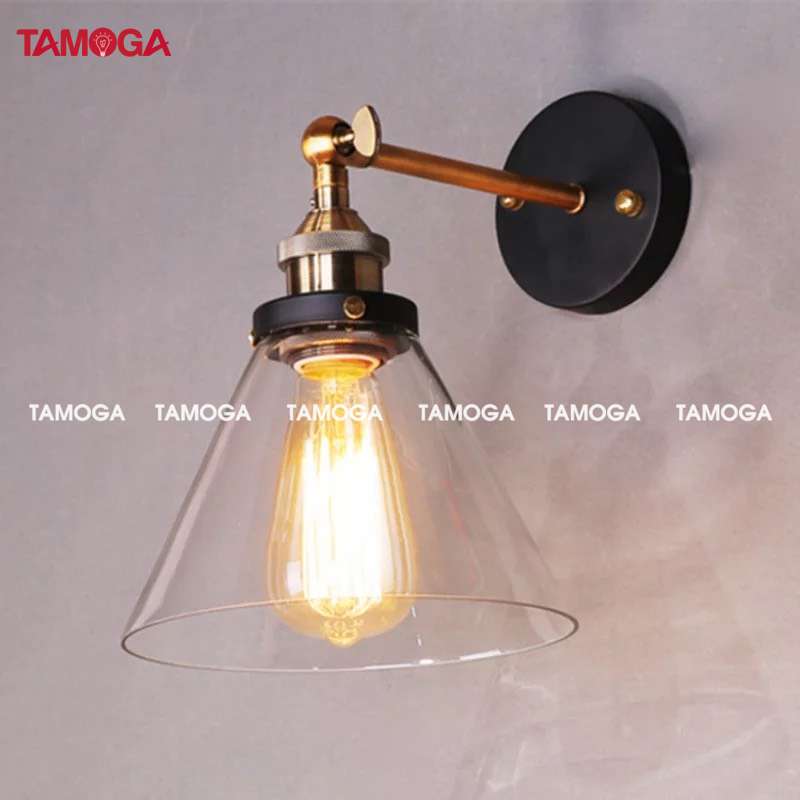 Đèn gắn tường trang trí phòng ngủ TAMOGA VINKEN 0405 + Kèm bóng EDISON