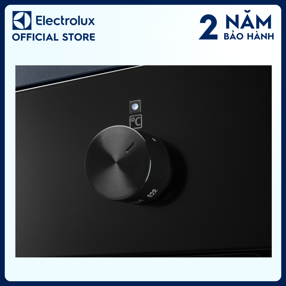 Lò nướng âm tủ Electrolux 60cm UltimateTaste 300 dung tích 72L - KOIGH00KA - Đa dạng chế độ nướng, Màn hình LED hiển thị, vệ sinh lò bằng hơi nước dễ dàng [Hàng chính hãng]