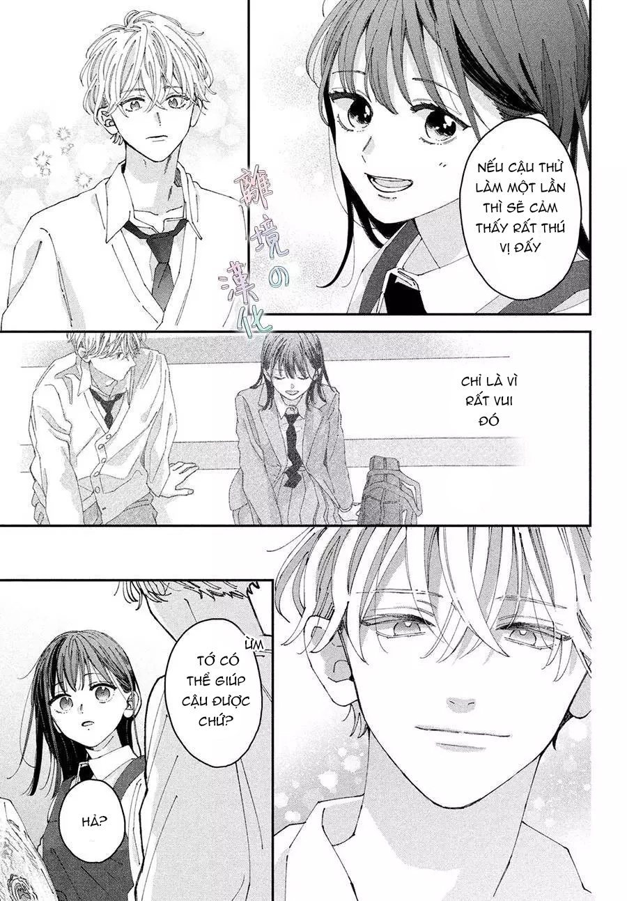 chuyện tình của chúng ta thật khó phân biệt ranh giới chapter 4.1 7