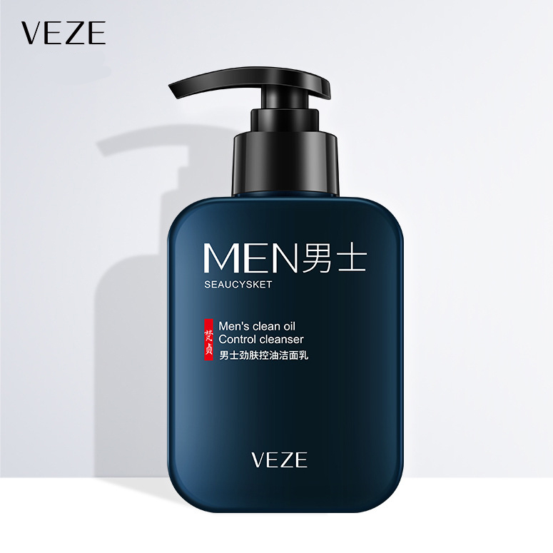 Sữa rửa mặt tạo bọt cho nam Veze Men Seaucysket ngừa mụn, nhờn, dầu & làm sạch da 168g