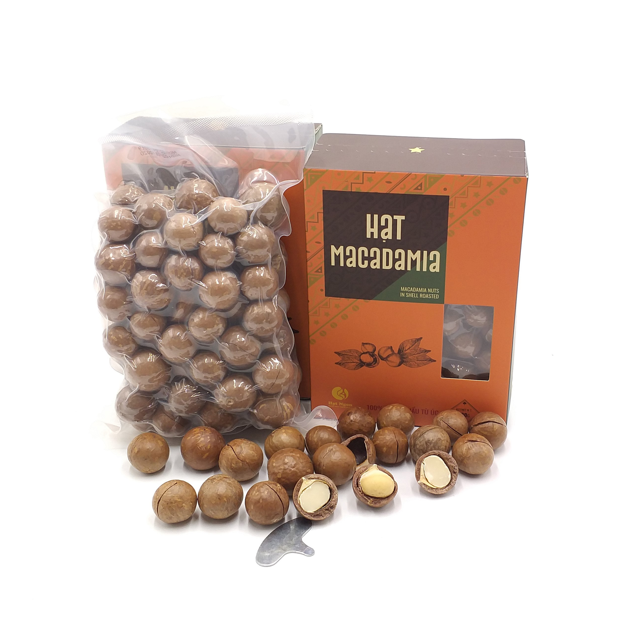HẠT MACCA ÚC NỨT VỎ LOẠI 1 - HỘP 500G