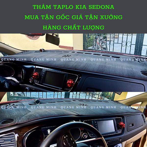 THẢM TAPLO DA CAO CẤP XE KIA SEDONA