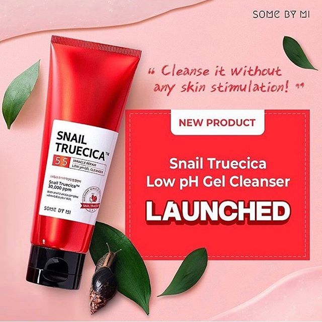 Combo Sữa Rửa Mặt + Nước Hoa Hồng Cân Bằng Da, Giúp Da Săn Chắc Chiết Xuất Ốc Sên Some By Mi Snail Truecica Miracle Repair