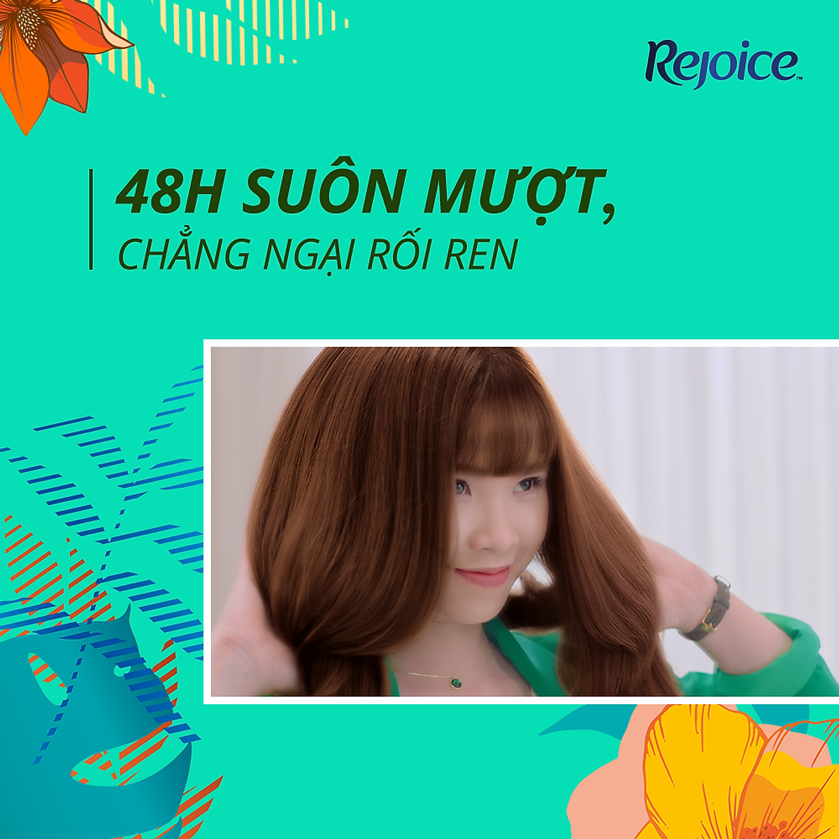 Dầu Gội REJOICE Siêu Mượt (630ml)