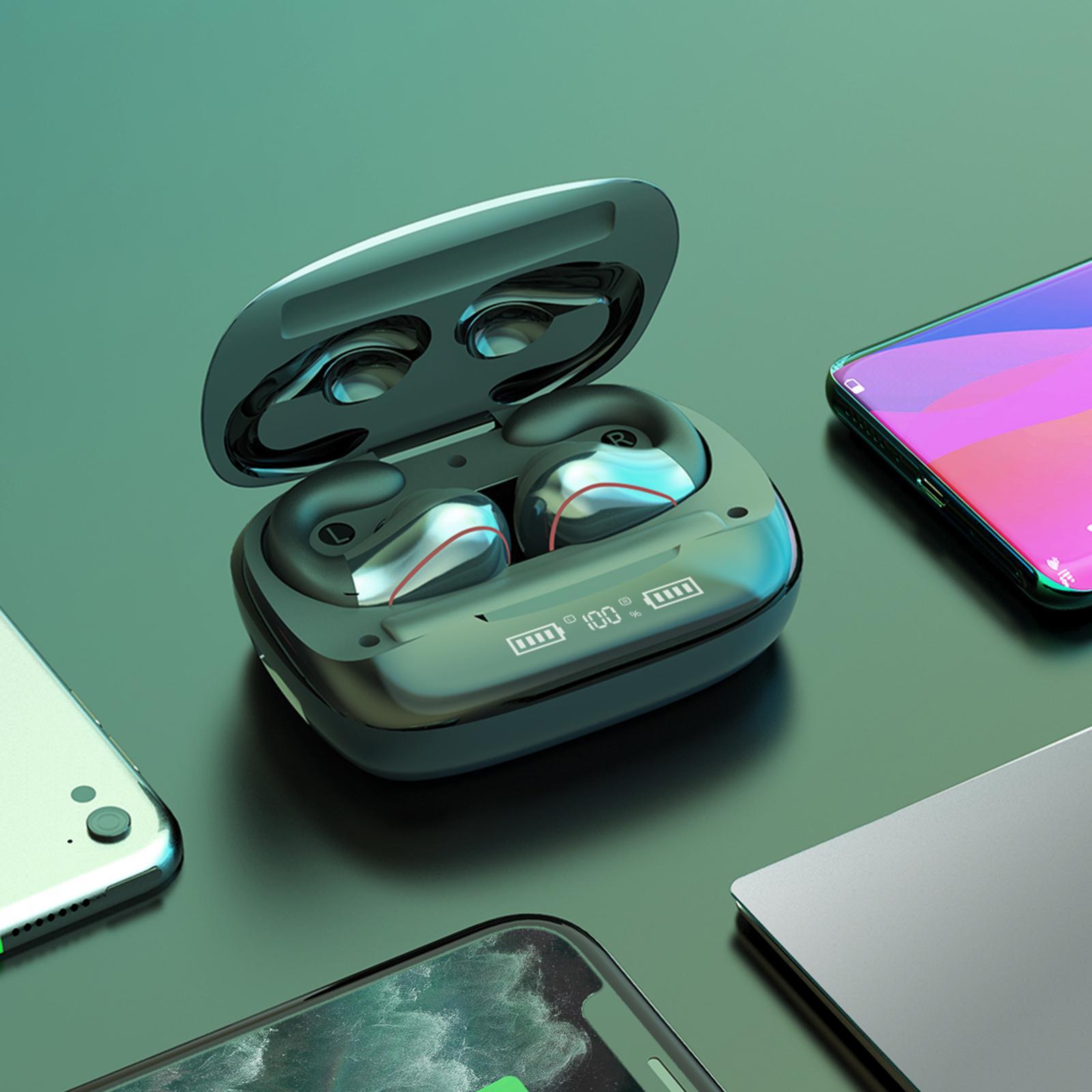 Bluetooth Headset True Wireless Lightweight for All Smart Phones Gaming