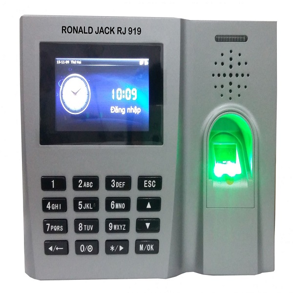 Máy chấm công vân tay Ronald Jack RJ 919 - Hàng nhập khẩu