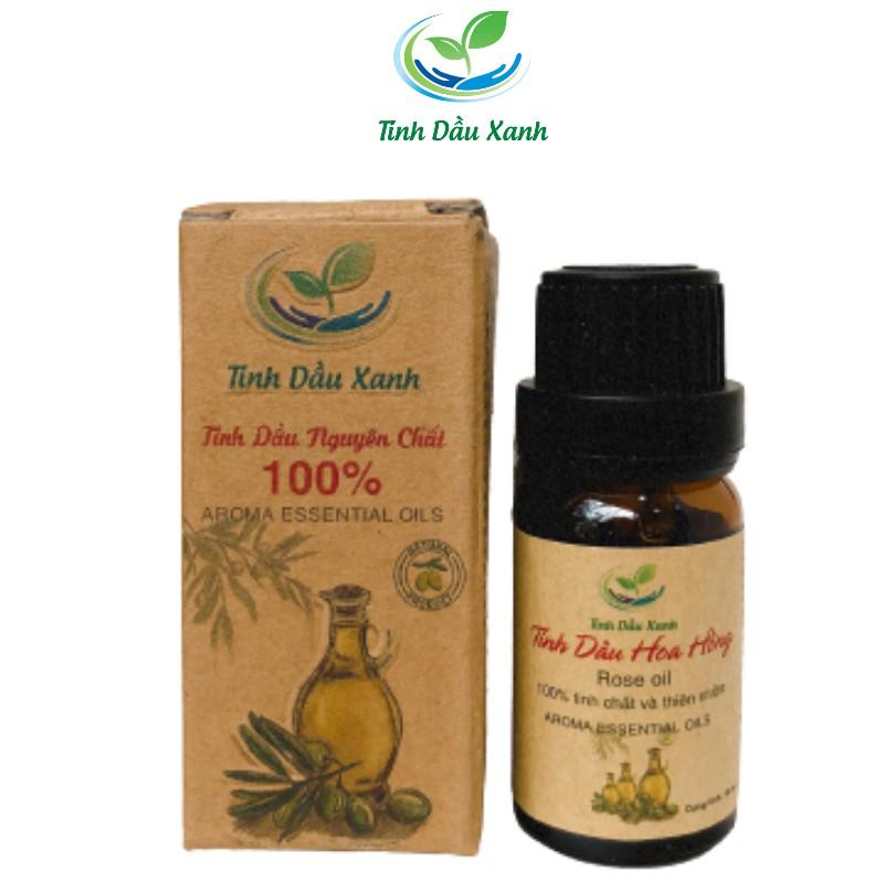 Máy xông tinh dầu Tinh Dầu Xanh giúp khuếch tán tinh dầu làm thơm xe Ôtô, Phòng làm việc dung tích 100ml +tinh dầu 10ml