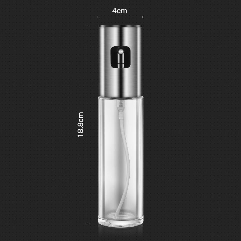 Bình xịt dầu ăn phun sương cho nồi chiên không dầu chai thủy tinh 100ml