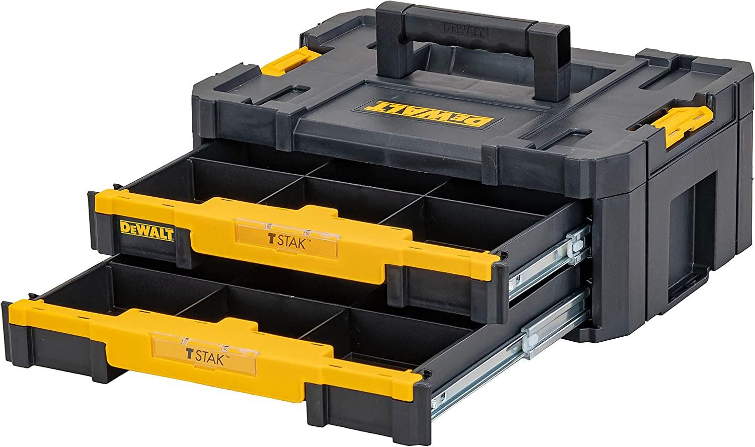 THÙNG ĐỒ NGHỀ T-STAK (440X331X176)MM DEWALT DWST1-70706 - HÀNG CHÍNH HÃNG