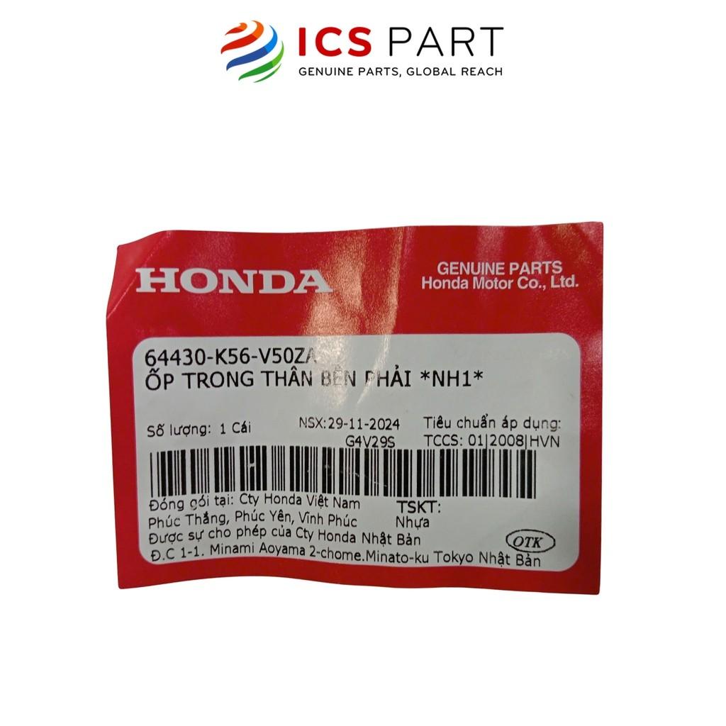 Nhựa Nhám Ốp Nẹp Bụng Trong Thân Bên Phải Nh1 HONDA Winner X V2 2019 Màu Đen (64430K56V50ZA)