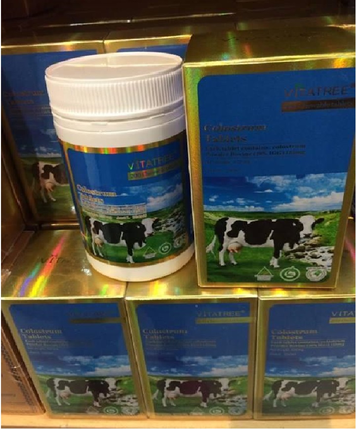 Viên sữa bò non Vitatree Colostrum Tablets