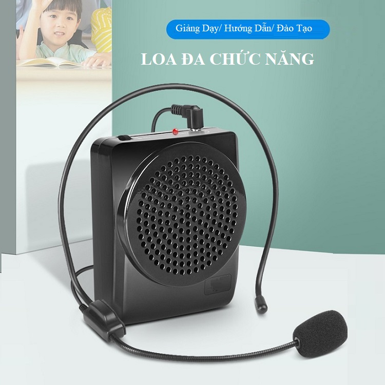 Loa Mic Trợ Giảng G01 (Áp dụng công nghệ LOW-THD chống hú cao, tiếng ồn thấp -thời gian sử dụng lên đến 10 giờ)