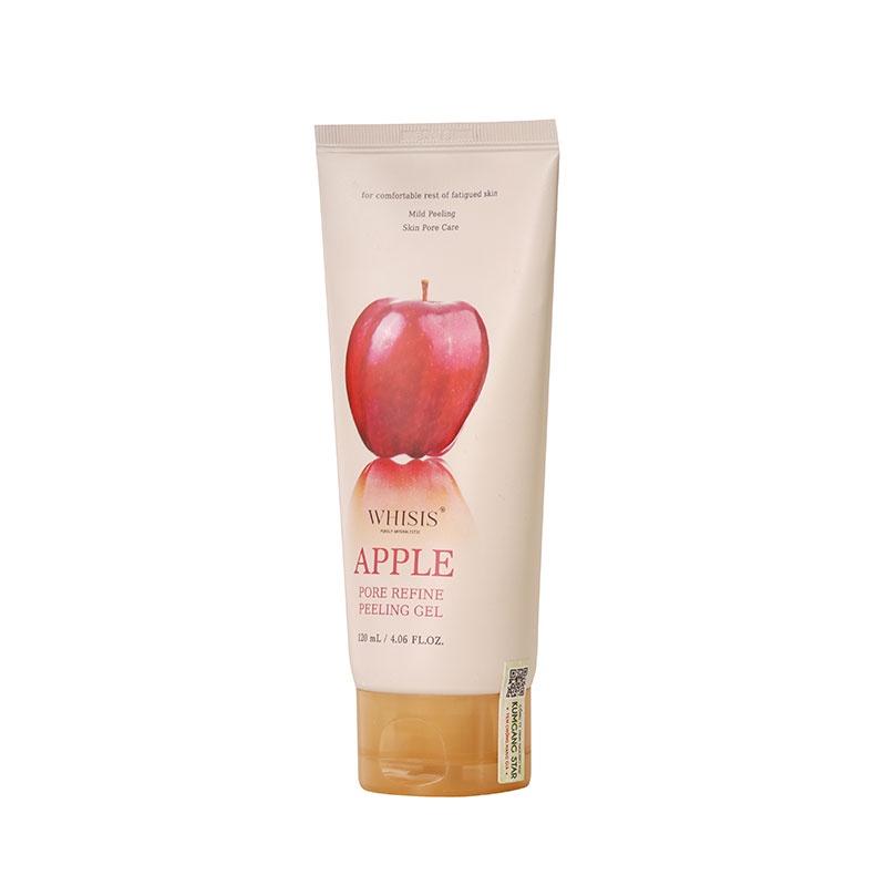 Tẩy Tế Bào Chết Mặt Dạng Gel WHISIS Apple Pore Refine Peeling Gel Thu Nhỏ Lỗ Chân Lông Chiết Xuất Táo Đỏ Lên Men 120ml
