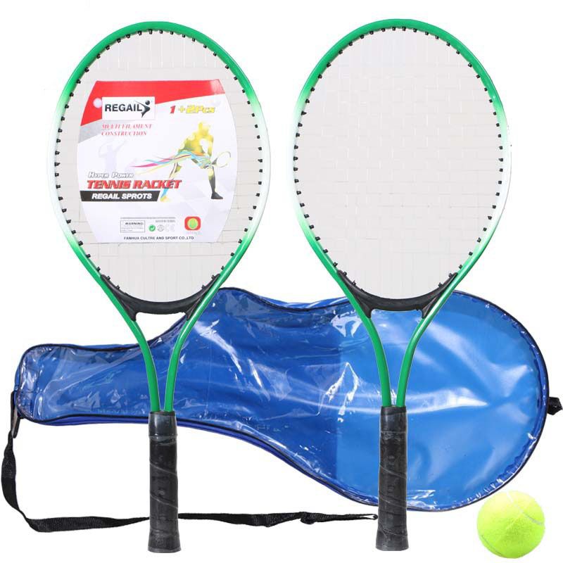 Cặp vợt tennis trẻ em hợp kim cao cấp Regail W150 Sportslink