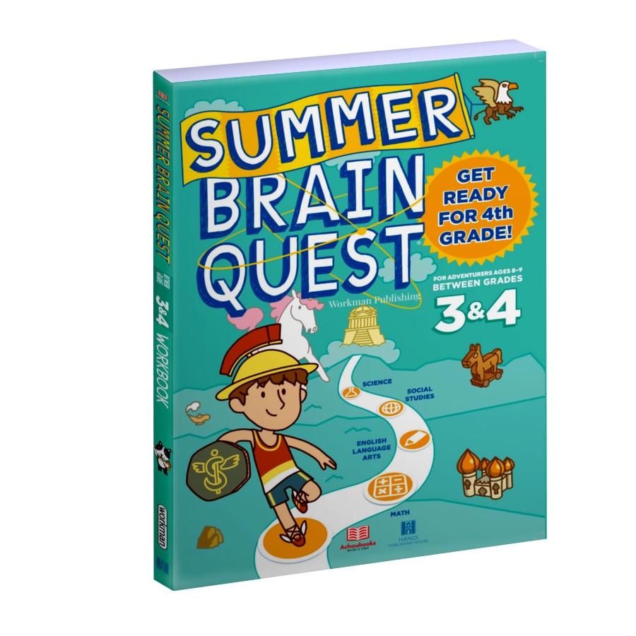 Sách: Summer brain quest - sách tham khảo cấp 1 ( Bộ 5 cuốn )