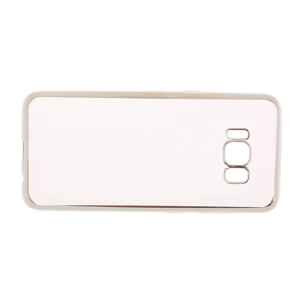 Shockproof Impact Resistant Protective TPU Shock Absorption Bumper Flexible Case for Galaxy S8 - Clear