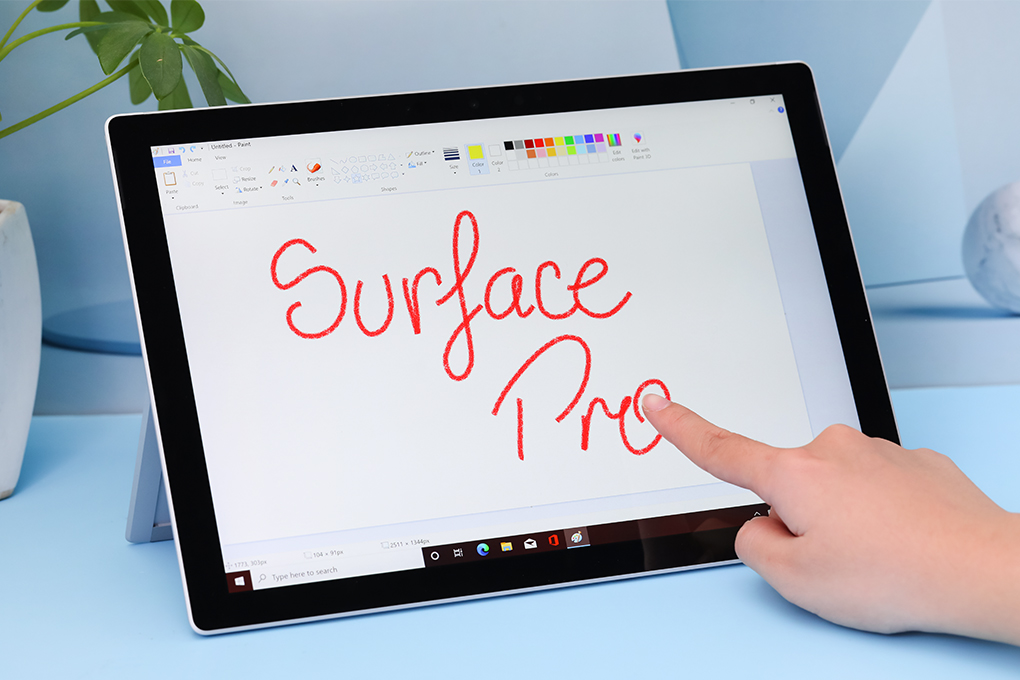 Laptop Surface Pro 7 i5 1035G4/8GB/128GB/Touch/Win10 - Hàng chính hãng