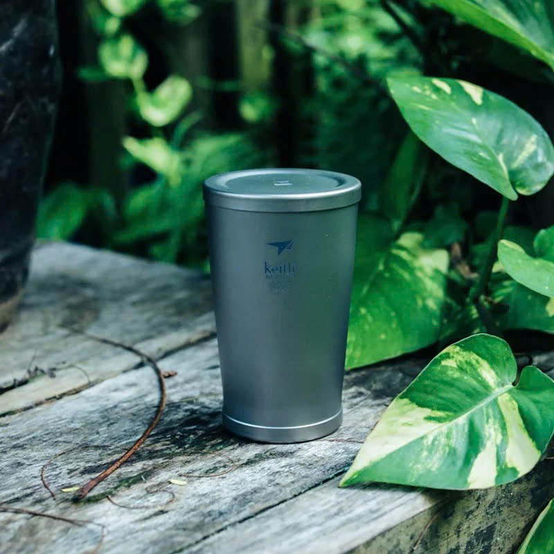 Cốc cà phê 2 lớp Keith Titanium Ti3150 320ml